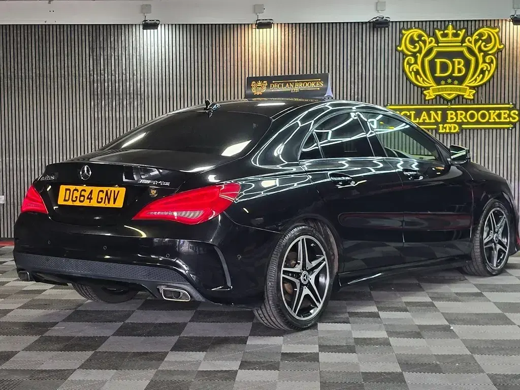 Used Mercedes CLA220 AMG 2014 Black Sedan
