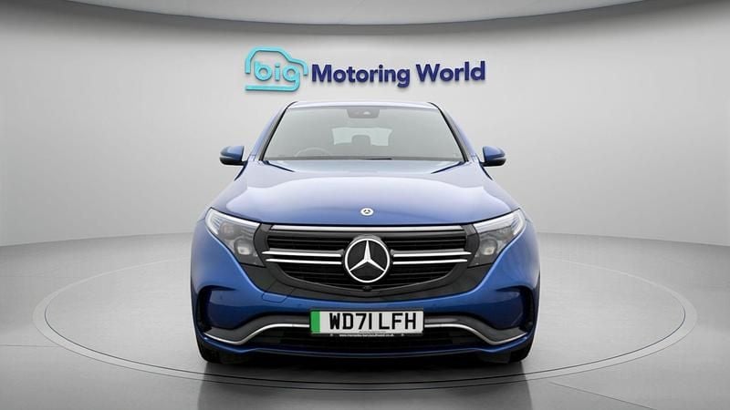 Used Mercedes EQC400 AMG line 300 kW (408 HP) 2022 Blue SUV