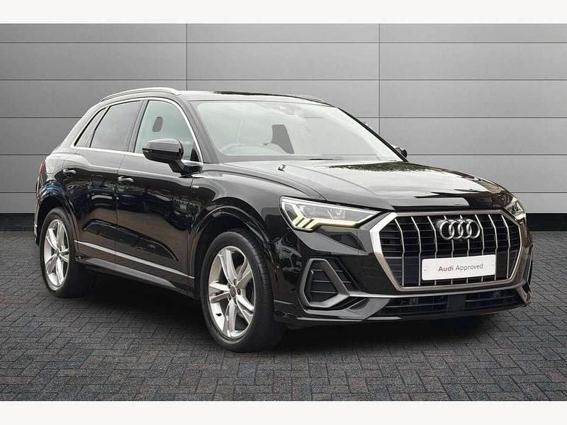 Black Used 2019 Audi Q3 S-Line SUV | £22,950 (Fair price) - Image 1/4