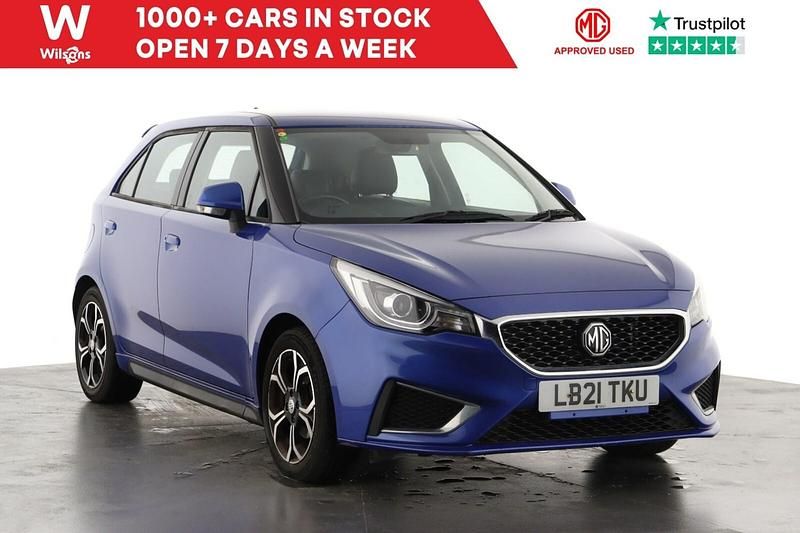 Blue Used 2021 MG MG3 Exclusive Hatchback | £8,099 (Fair price) - Image 1/4