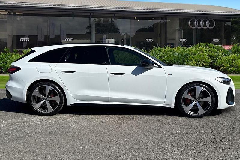 New Audi A5 Advanced 2025 White Coupe