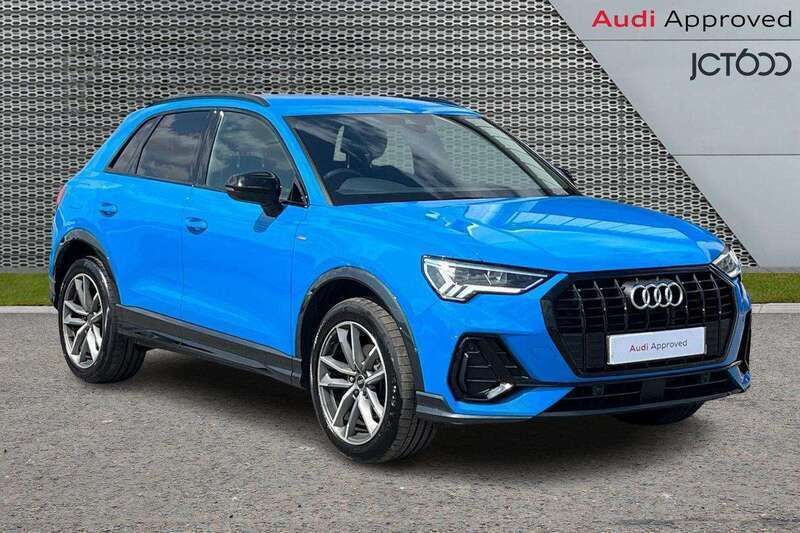 Blue Used 2022 Audi Q3 Black Edition SUV | £30,935 (Fair price) - Image 1/4