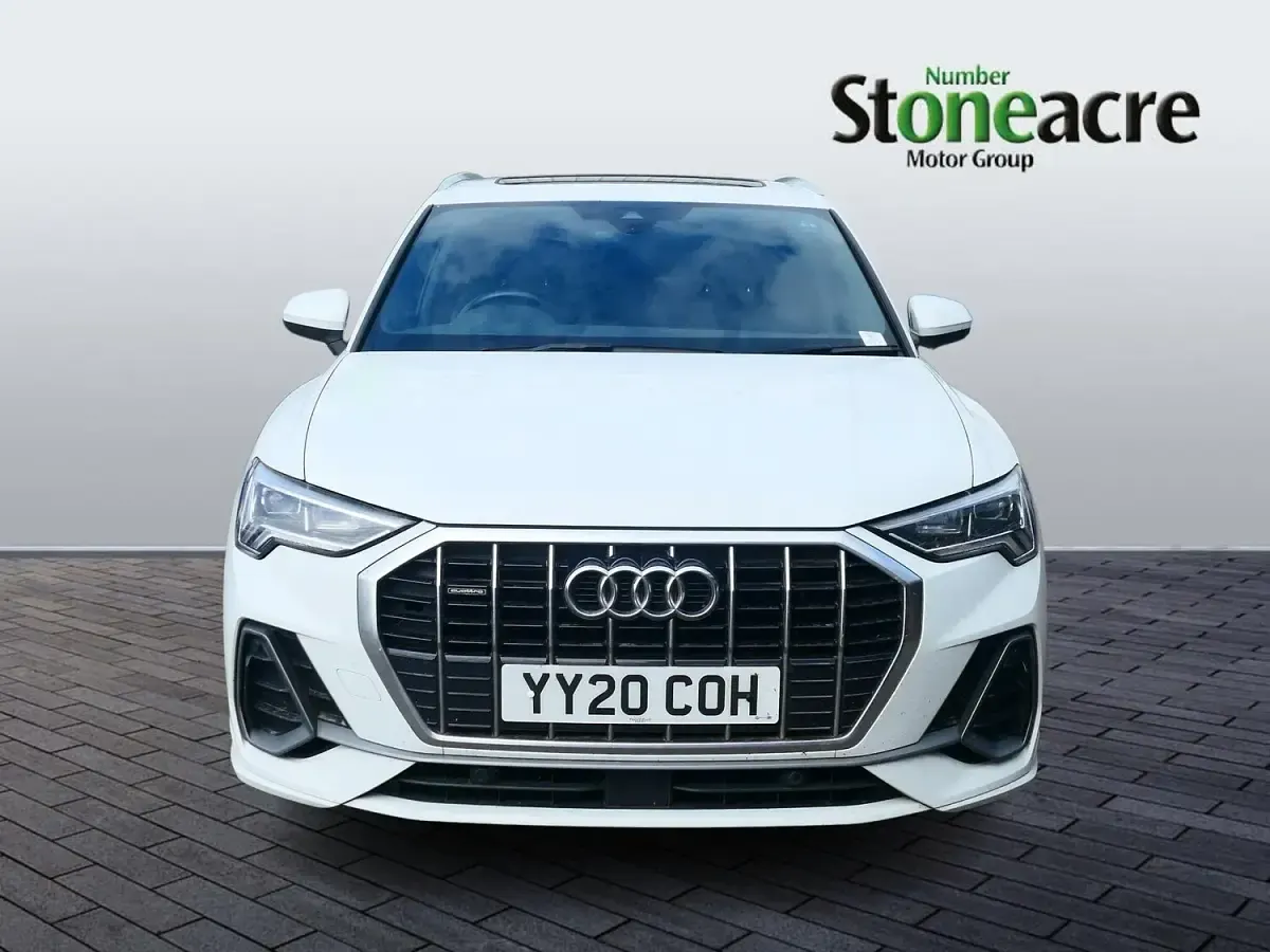 Used Audi Q3 S-Line 190 HP (139 kW) 2020 White SUV