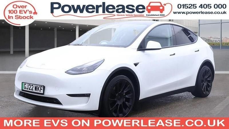 White Used 2022 Tesla Model Y SUV | £23,944 (Fair price) - Image 1/4