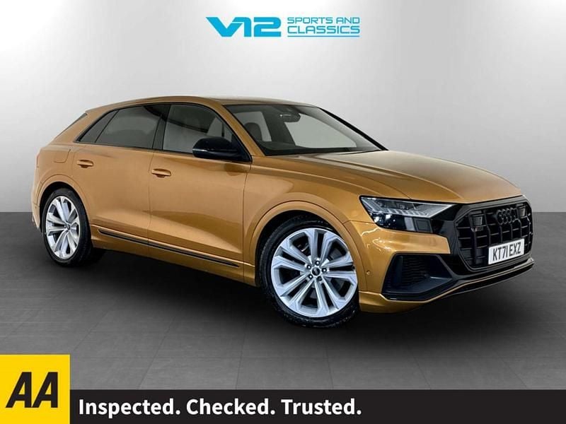 Used Audi SQ8 Black Edition 507 HP (372 kW) 2021 Orange SUV