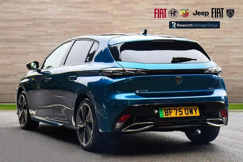 Used Peugeot e-308 GT 113 kW (154 HP) 2025 Blue Hatchback