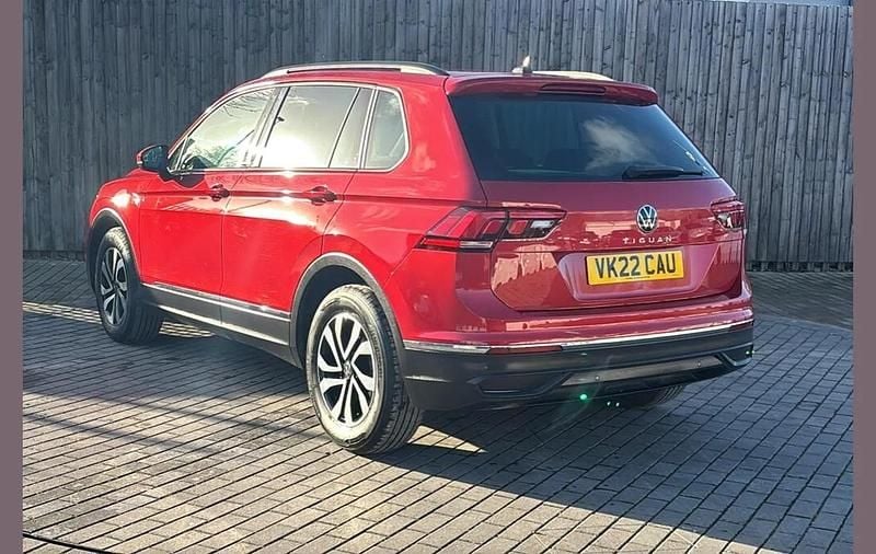Red Used 2022 VW Tiguan Active SUV | £18,599 (Fair price) - Image 1/4