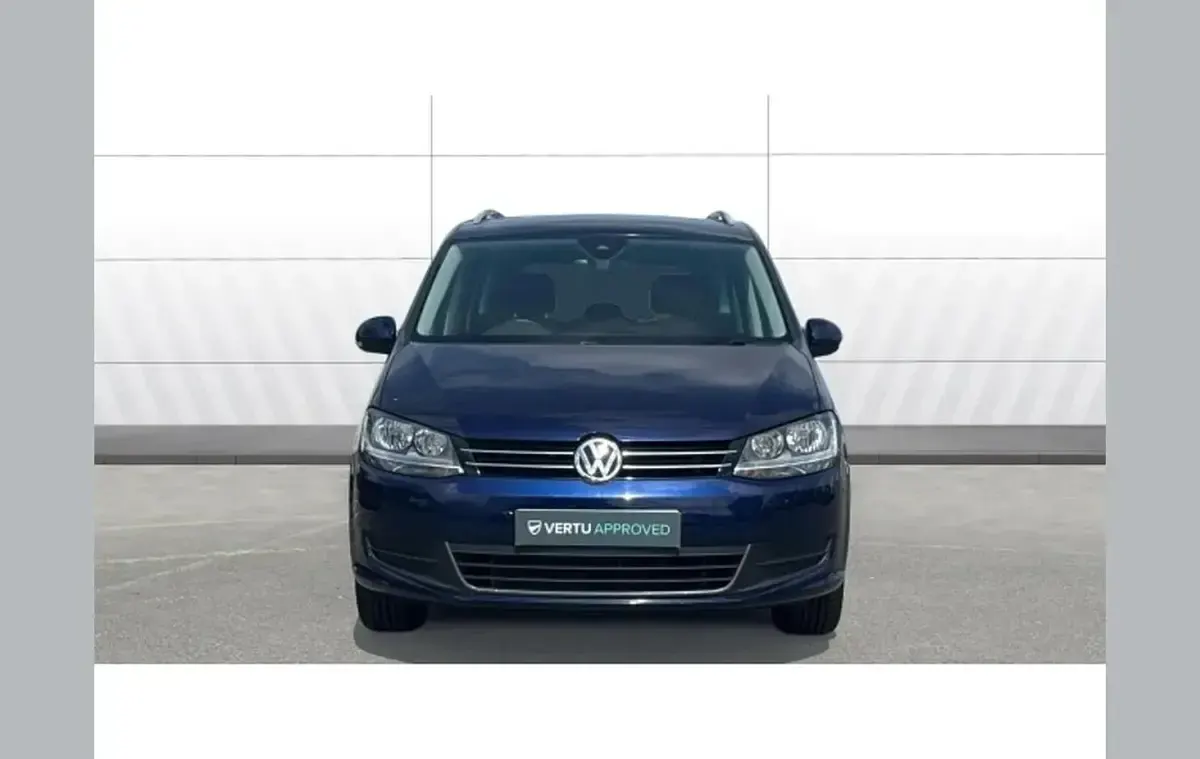 Used VW Sharan SE 150 HP (110 kW) 2021 Blue MPV