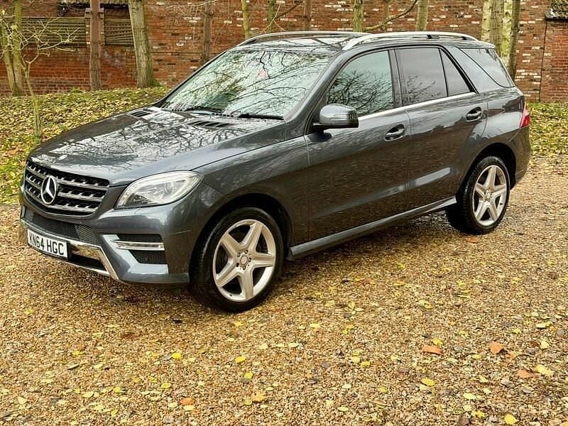 Grey Used 2014 Mercedes ML350 AMG line SUV | £11,995 (Fair price) - Image 1/4
