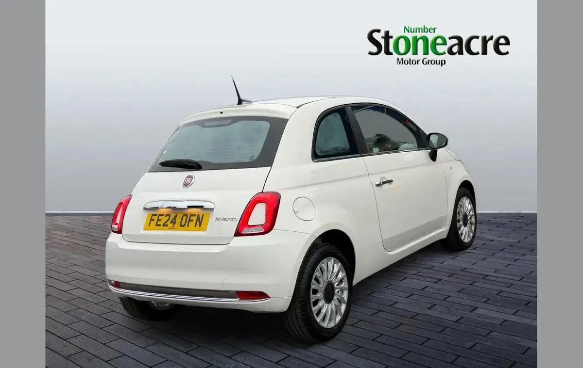 Usado Fiat 500 70 HP (51 kW) 2024 Branco Citadino