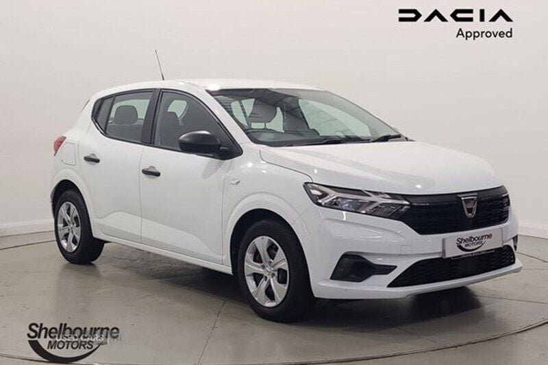 White Used 2021 Dacia Sandero Essentiel Hatchback | £9,395 (Good price) - Image 1/1