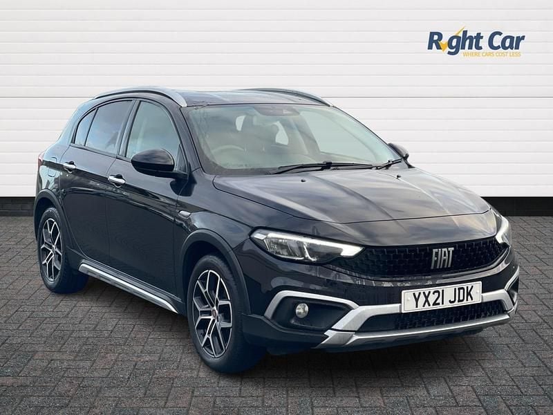 Black Used 2021 Fiat Tipo Cross Hatchback | £10,399 (Fair price) - Image 1/4