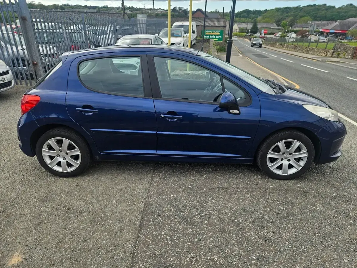 Used Peugeot 207 Sport 120 HP (88 kW) 2008 Blue Hatchback