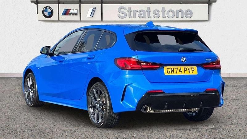 Used BMW 118 M Sport 134 HP (98 kW) 2024 Blue Hatchback