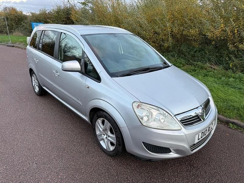 Silver Used 2010 Vauxhall Zafira Active MPV | £1,895 (Fair price) - Image 1/4