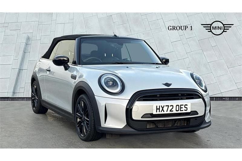 White silver Used 2022 Mini Cooper Cabriolet Comfort Cabriolet | £19,995 (A bit pricey) - Image 1/4