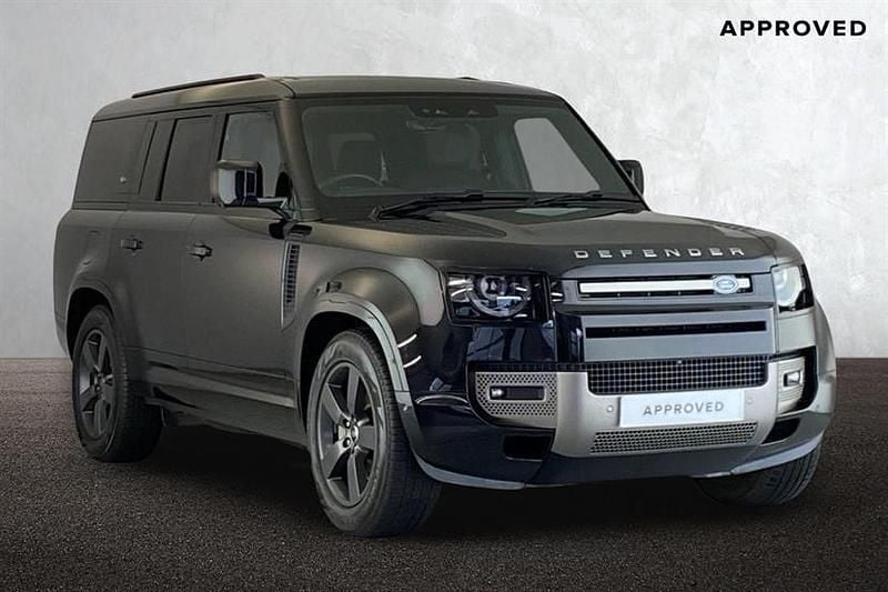 Santorini black Used 2024 Land Rover Defender HSE Dynamic Estate | £66,050 (Fair price) - Image 1/4