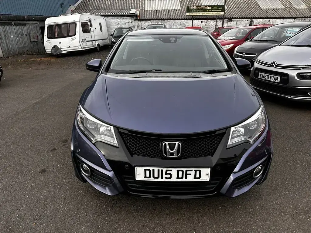 Used Honda Civic SR 120 HP (88 kW) 2015 Blue Hatchback
