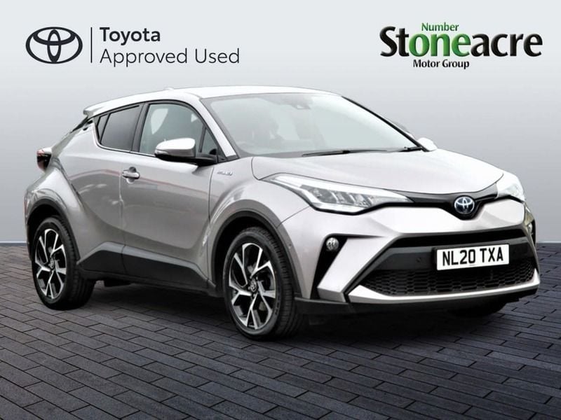 Silver Used 2020 Toyota C-HR Design SUV | £16,500 - Image 1/4