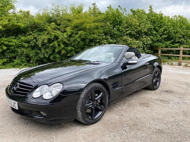 Used Mercedes SL500 2005 Black Cabriolet