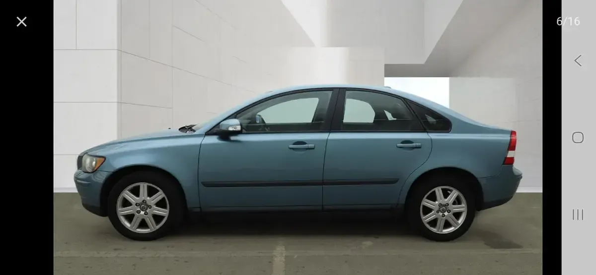 Used Volvo S40 125 HP (91 kW) 2006 Blue Sedan