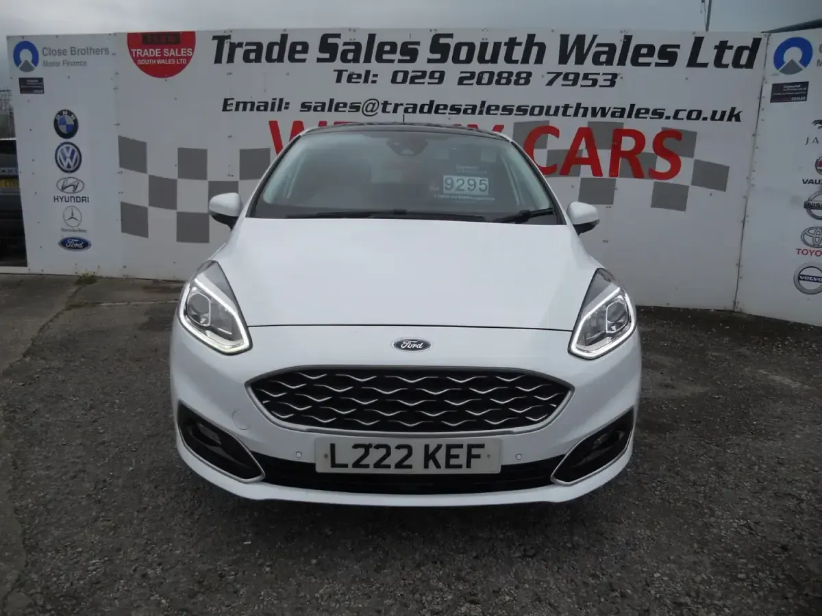 Usado Ford Fiesta Vignale 140 CV (102 kW) 2018 Blanco Utilitario