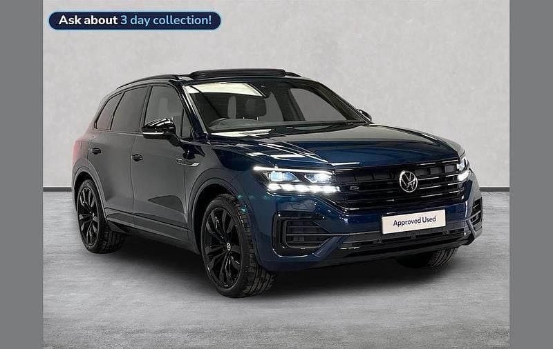 Used VW Touareg Black Edition 286 HP (210 kW) 2021 Blue SUV