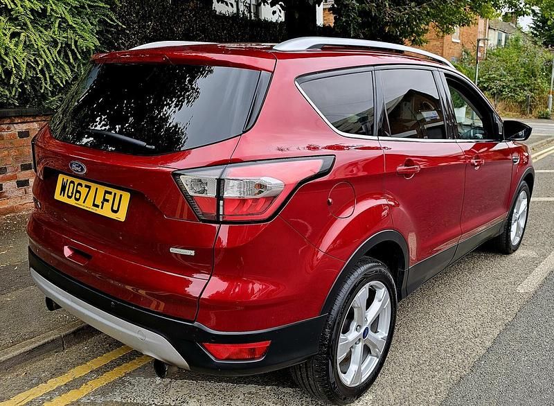 Used Ford Kuga ST-Line X 150 HP (110 kW) 2017 Red SUV