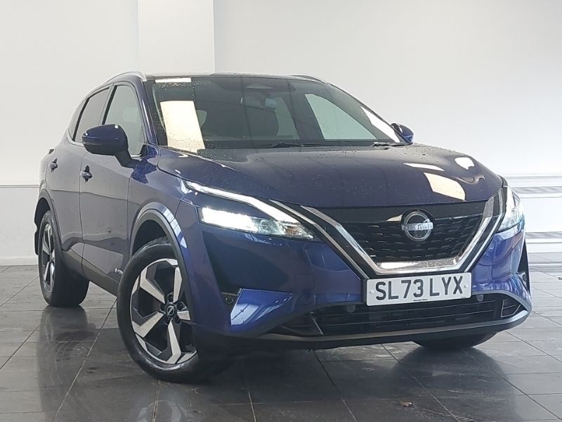 Blue Used 2023 Nissan Qashqai N-Connecta SUV | £20,998 (Good price) - Image 1/4