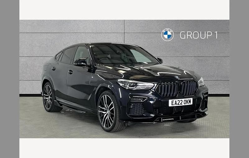 Used BMW X6 M Sport 334 HP (245 kW) 2022 Black SUV