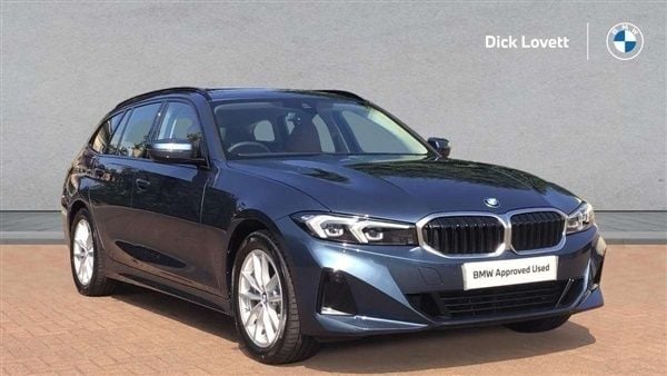 Blue Used 2025 BMW 320 Sport Line Estate | £37,495 - Image 1/4