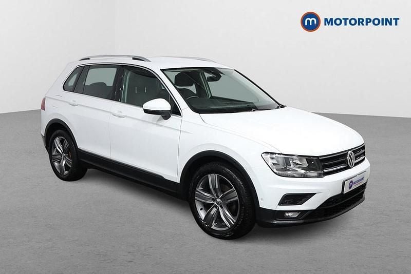 White Used 2019 VW Tiguan Match SUV | £17,399 (Fair price) - Image 1/4