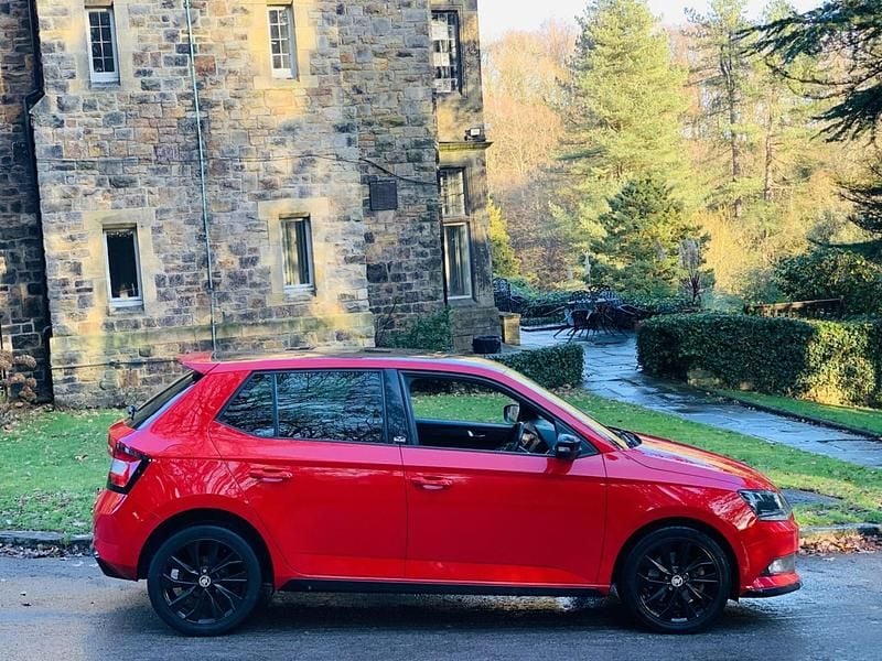 Used Skoda Fabia Monte Carlo 110 HP (80 kW) 2016 Red Hatchback