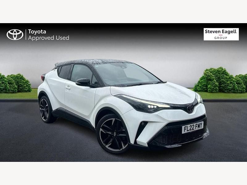 Used Toyota C-HR Sport 2022 White/black SUV