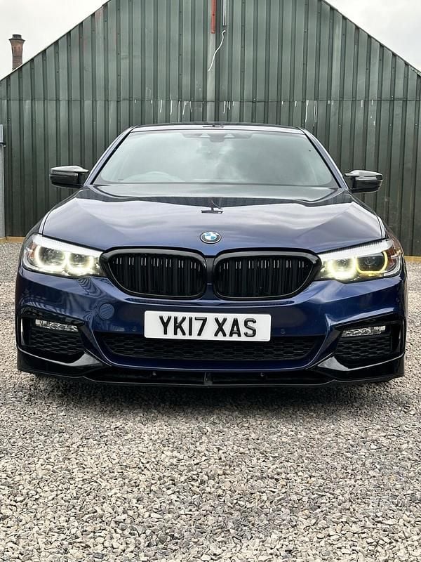 Used BMW 520 M Sport 2017 Blue Sedan