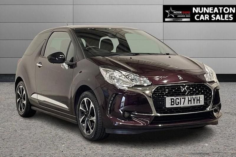 Purple Used 2017 DS Automobiles DS3 Elegance Hatchback | £9,000 (Fair price) - Image 1/1