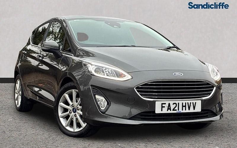 Grey Used 2021 Ford Fiesta Titanium Hatchback | £10,128 (Super price) - Image 1/4