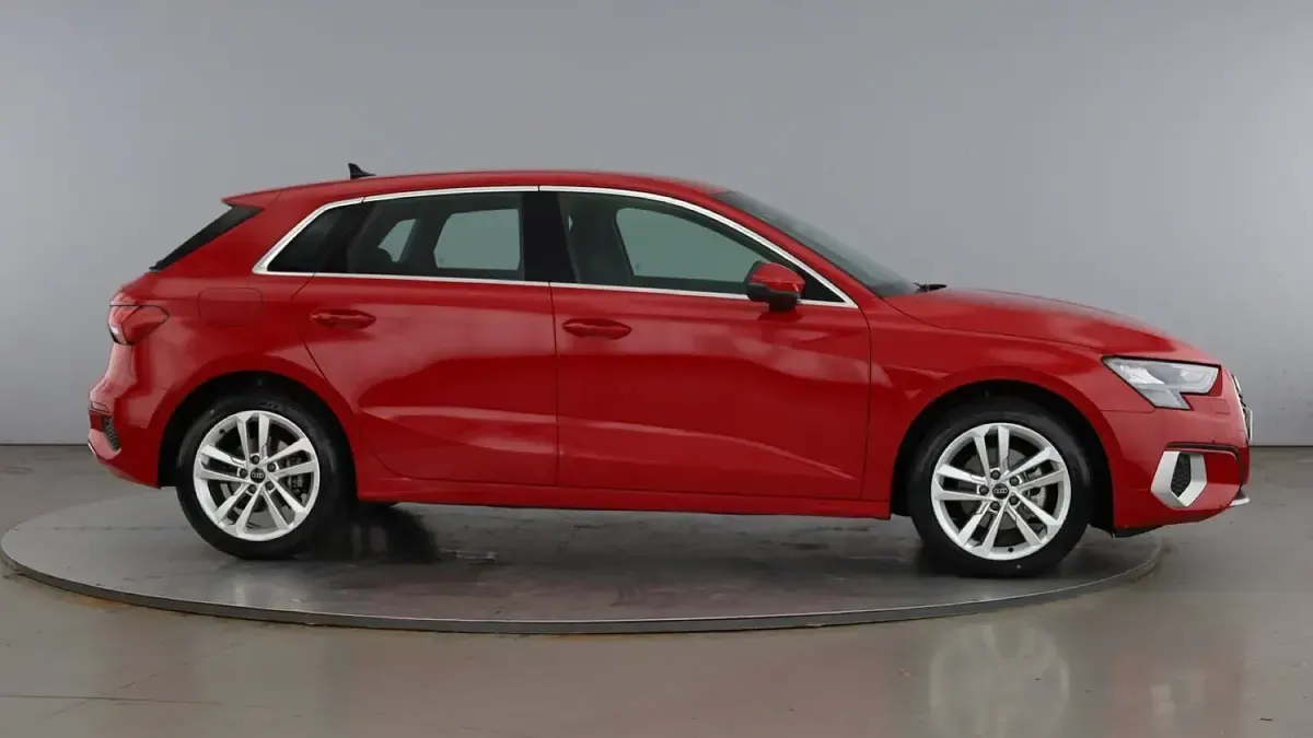 Used Audi A3 Sportback Sport 150 HP (110 kW) 2023 Tango red Hatchback