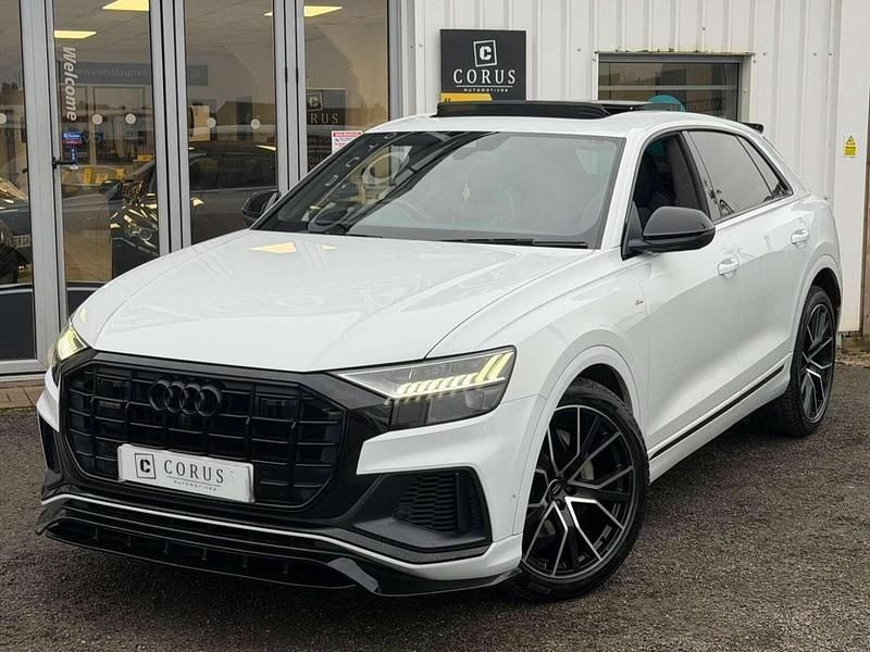 Used Audi Q8 Advanced 2019 White SUV