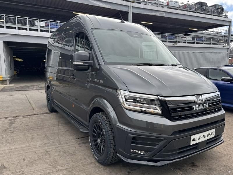 New MAN TGE 2026 Grey Van