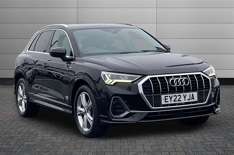 Used Audi Q3 S-Line 150 HP (110 kW) 2022 Black SUV