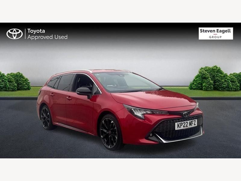Red Used 2022 Toyota Corolla Sport Estate | £22,736 (Fair price) - Image 1/3