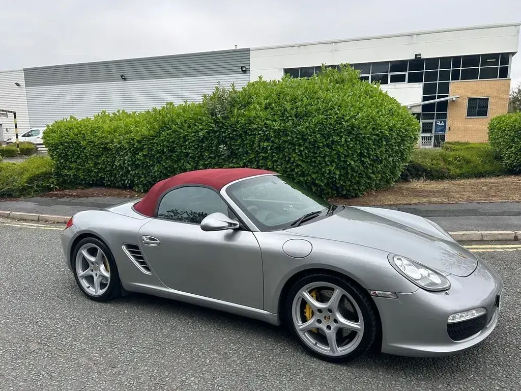 Used Porsche Boxster 310 HP (228 kW) 2009 Arctic silver metallic Cabriolet