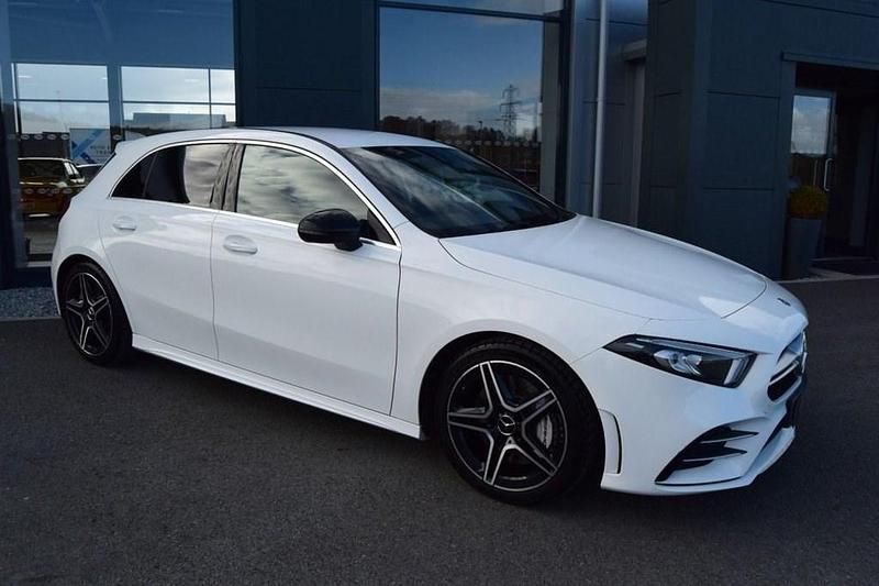 Used Mercedes A35 AMG AMG 306 HP (225 kW) 2019 White Hatchback