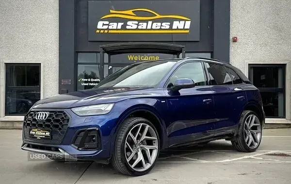 Used Audi Q5 S-Line 204 HP (150 kW) 2023 Blue SUV