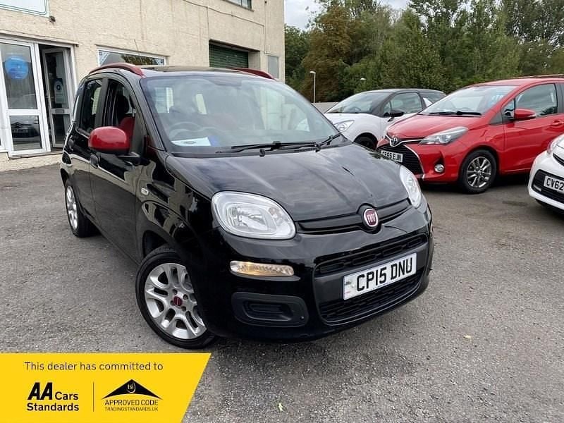 Black Used 2015 Fiat Panda Easy Hatchback | £5,295 (Fair price) - Image 1/4