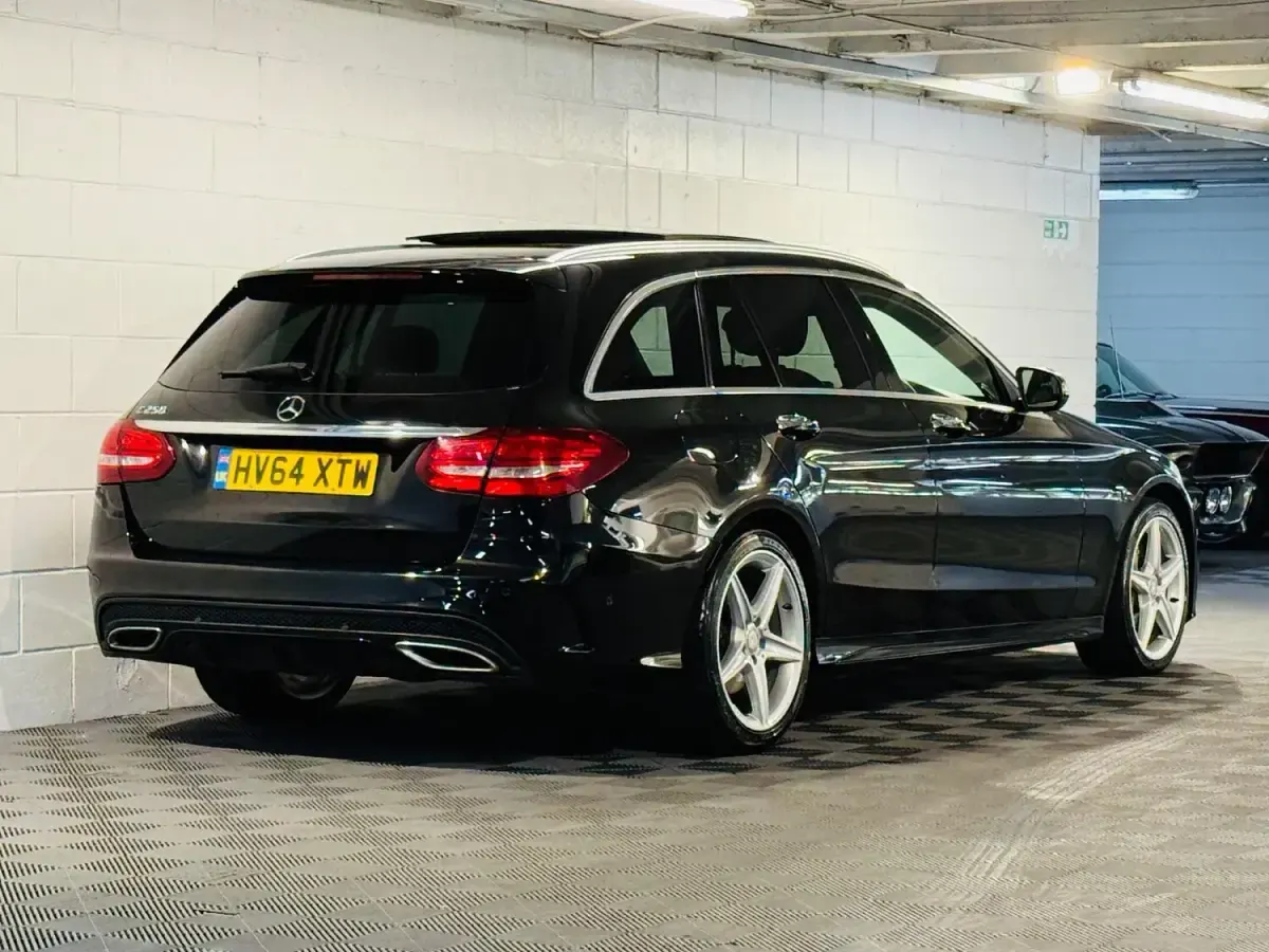 Used Mercedes C250 AMG Line Premium Plus 2014 Black Estate