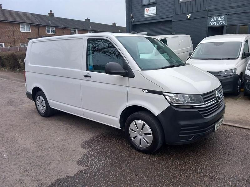 White Used 2021 VW T6.1 Startline Van | £15,995 (Super price) - Image 1/4