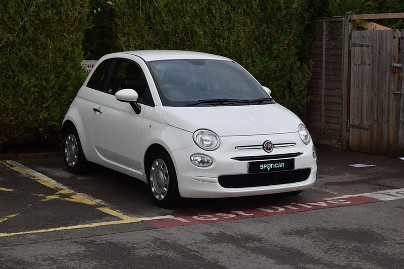 White Used 2021 Fiat 500 Pop Hatchback | £7,995 - Image 1/3