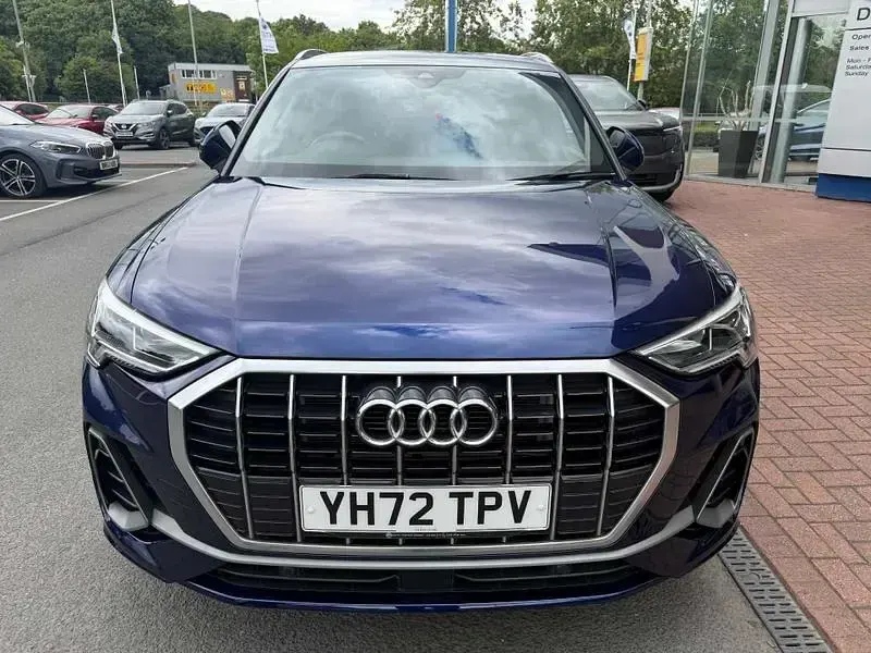 Used Audi Q3 S-Line 245 HP (180 kW) 2022 Blue SUV